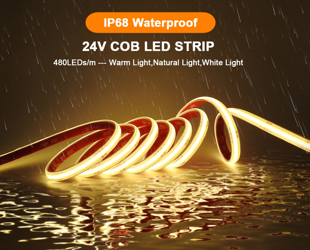 Flexible Outdoor Strips SMD2835 Waterproof IP68 Flex LED Neon Strip Lights