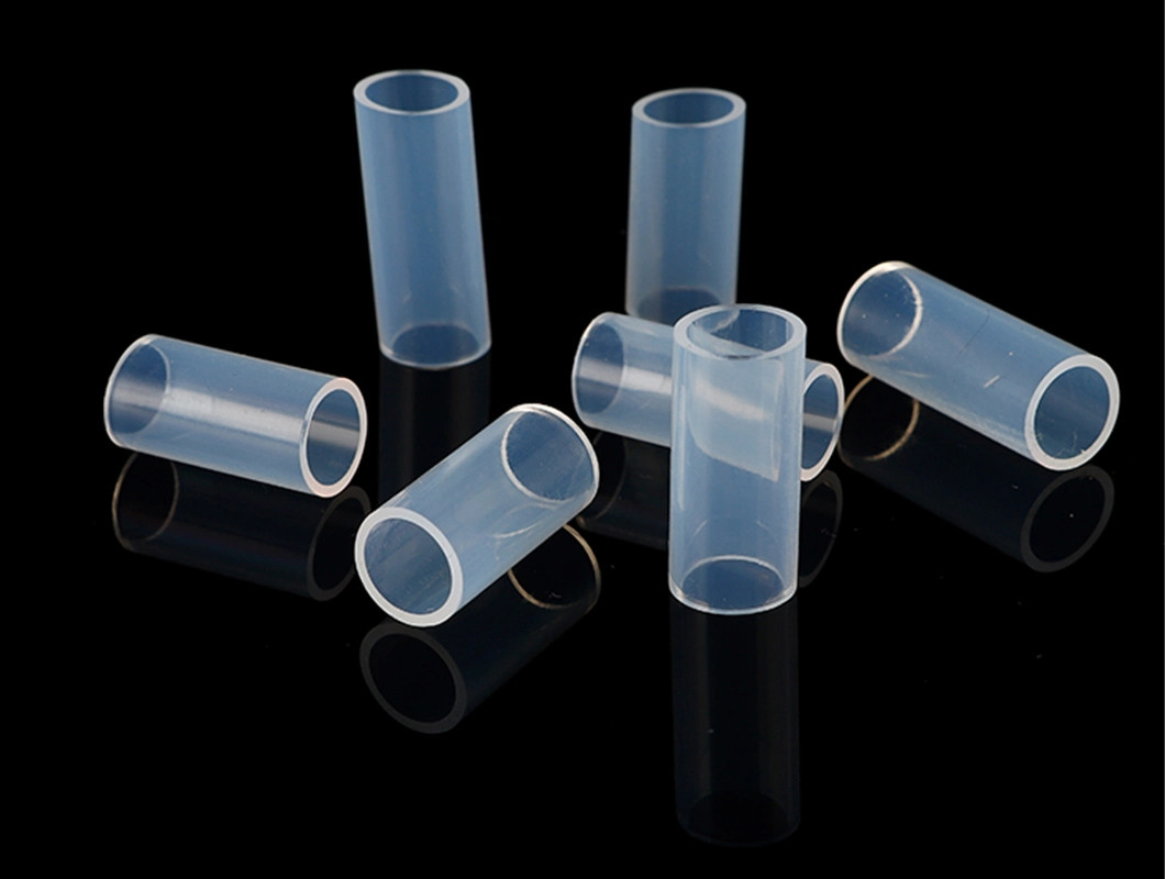 Custom White Transparent Translucent Plastic FEP Winding Pipe PTFE /FEP/Fpa Extruded Tube