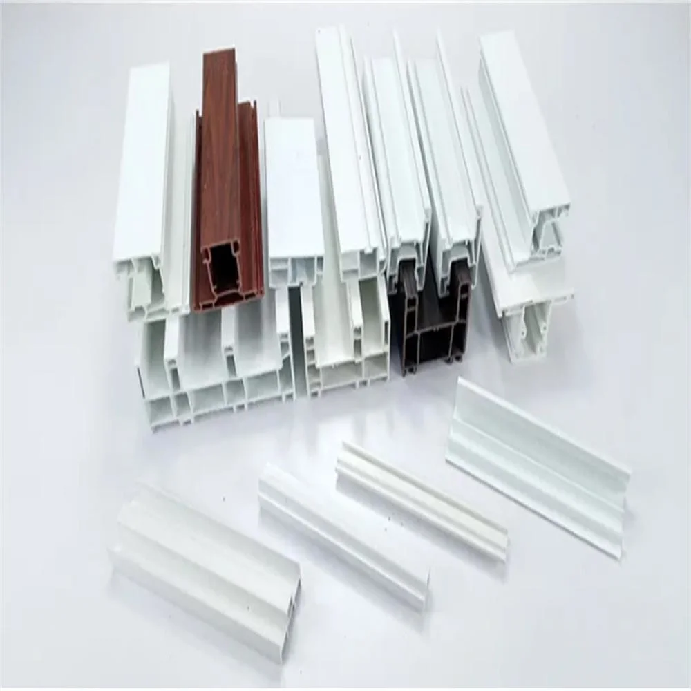 75series Extruded Plastic PVC Sliding Window UPVC Profiles for Door and Window Manufacturing