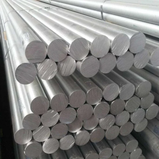 Barra redonda Varilla de aluminio Precio 5083 6061t6 Varillas de metal de aluminio extruido